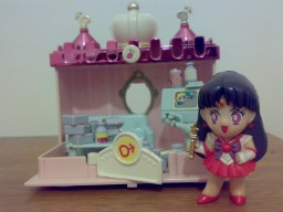 Sailor Mars (Cutie Palace, Mini Karaoke), Bishoujo Senshi Sailor Moon, Bishoujo Senshi Sailor Moon R, Bandai, Pre-Painted, 4902425390086
